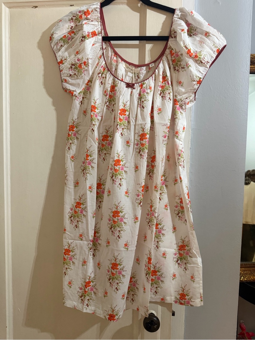 NWT Doen Julia Dress Petite Rose print M - Picture 5 of 10